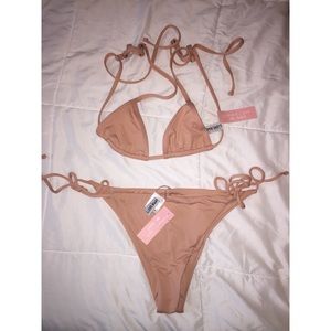Nude Pink Brazilian Cut(top) bikini